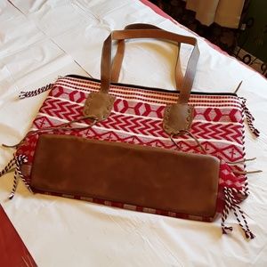 Noonday Collection St Lucia tote, NWOT, leather